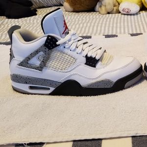 Air Jordan 4 Retro OG White Cement